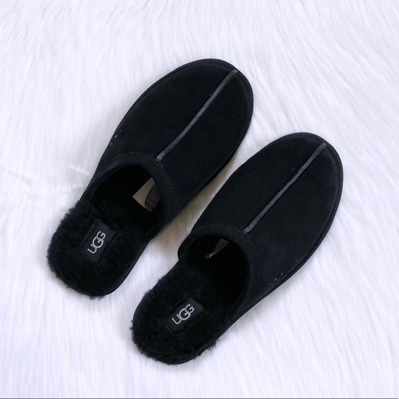 UGG Women’s Pearle Slippers In Black - Picture 2 of 8